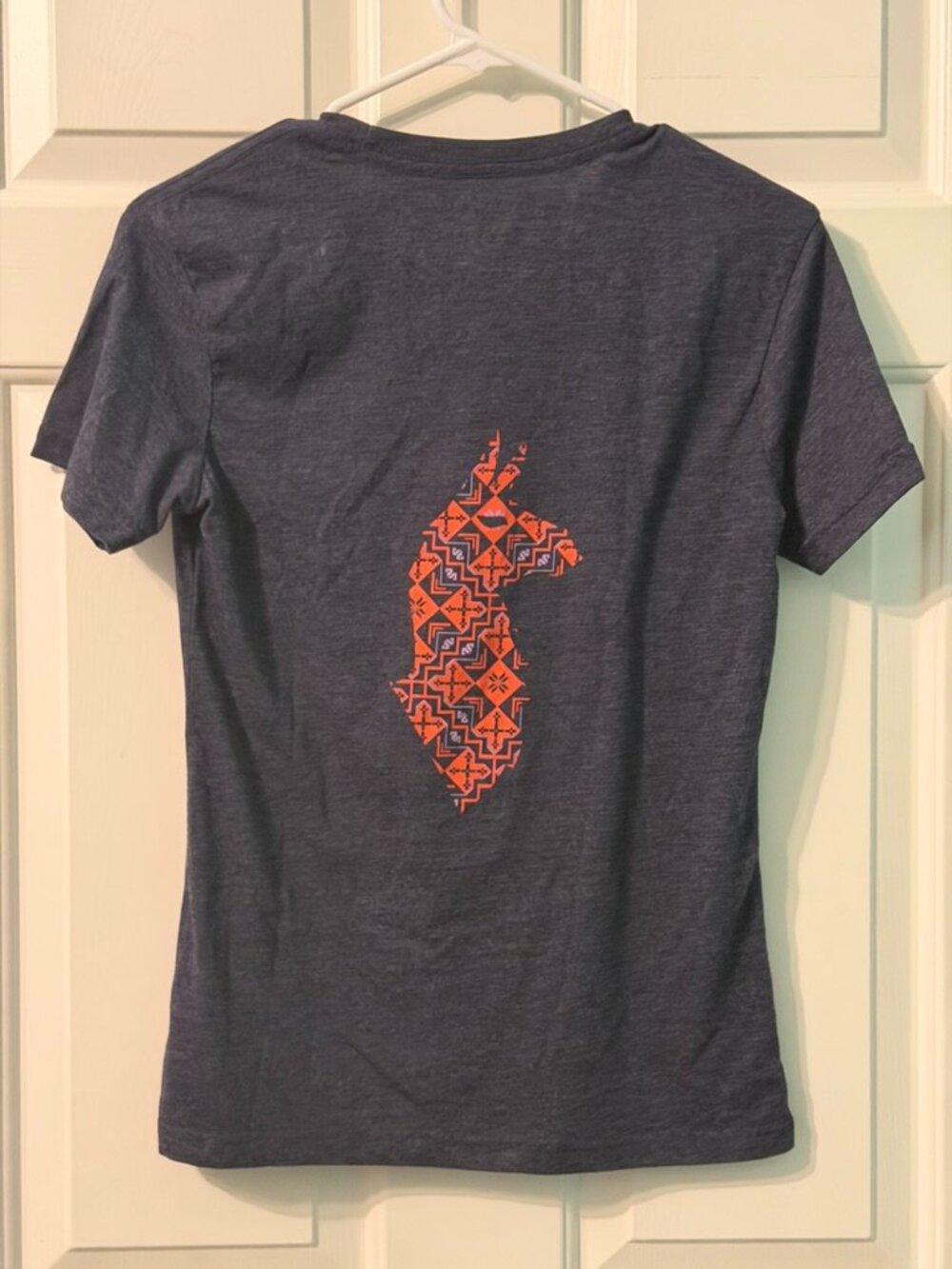 Cotopaxi Women’s XS Navy Llama Graphic T Shirt Tee Outdoor Hiking